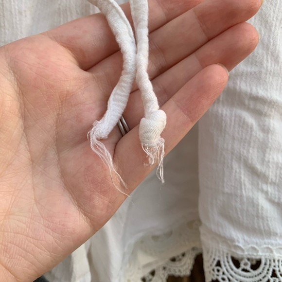 Charlotte Russe White Soft Drawstring Shorts - Picture 8 of 8